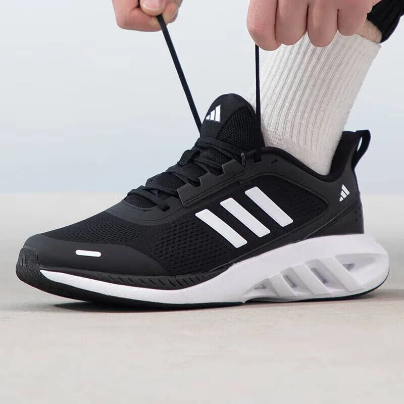 adidas/阿迪达斯男子运动鞋秋冬网面低帮轻便缓震时尚跑鞋休闲鞋