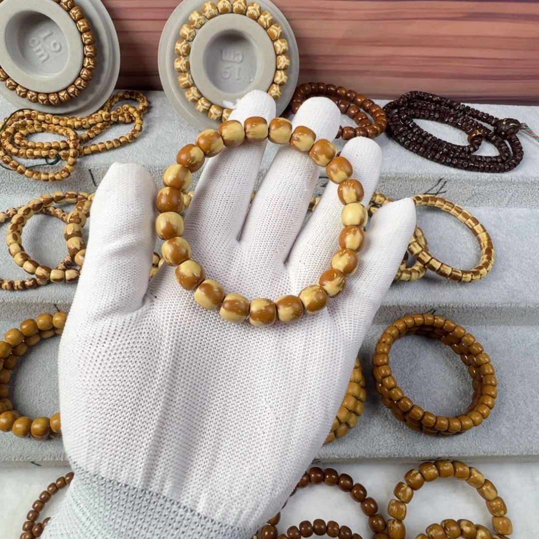 手串紫金鼠实心紫金鼠火焰纹手串9.4