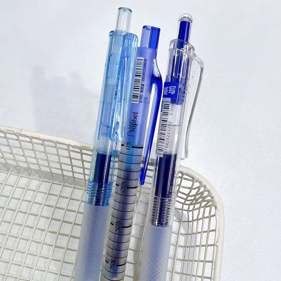 【蓝墨/3支】Z03LALA巨能写+鸭先知小鸭先行+禾硕吨吨笔