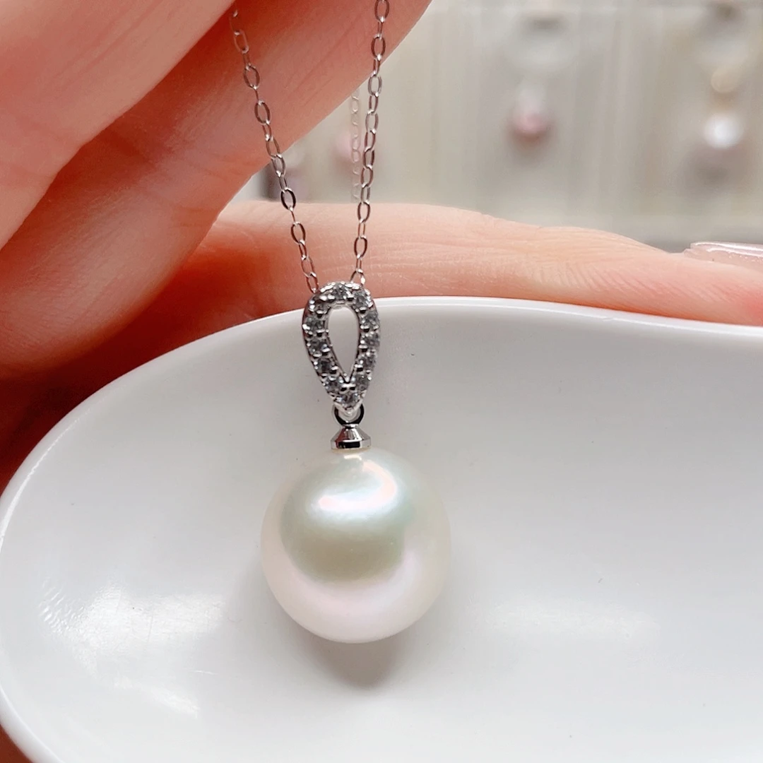 淡水珍珠吊坠(赠链)合金