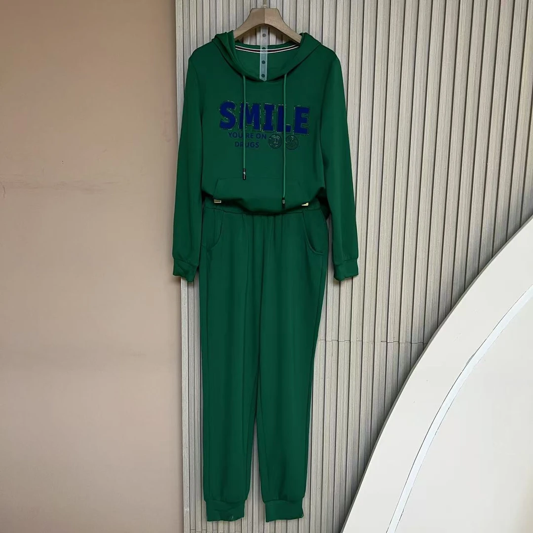 新品女装显瘦百搭韩版时尚休闲运动套装648
