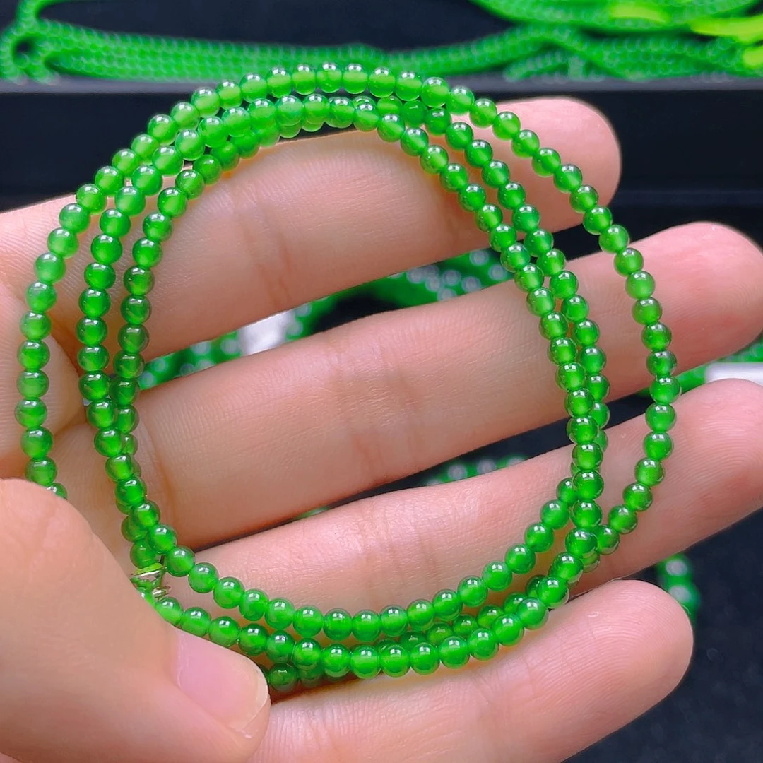 翡翠未镶嵌颈饰