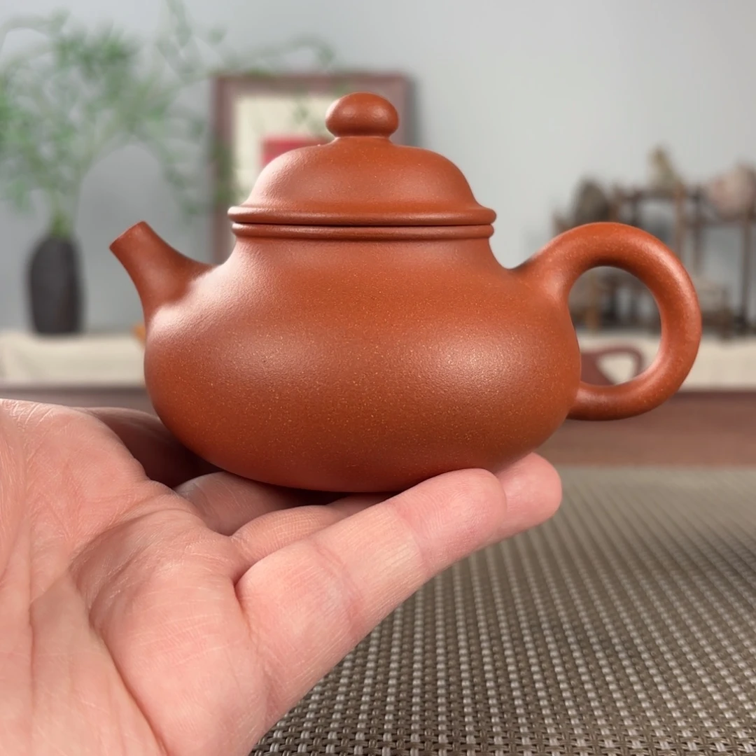 缘***秋紫砂茶壶黄龙山原矿紫砂壶