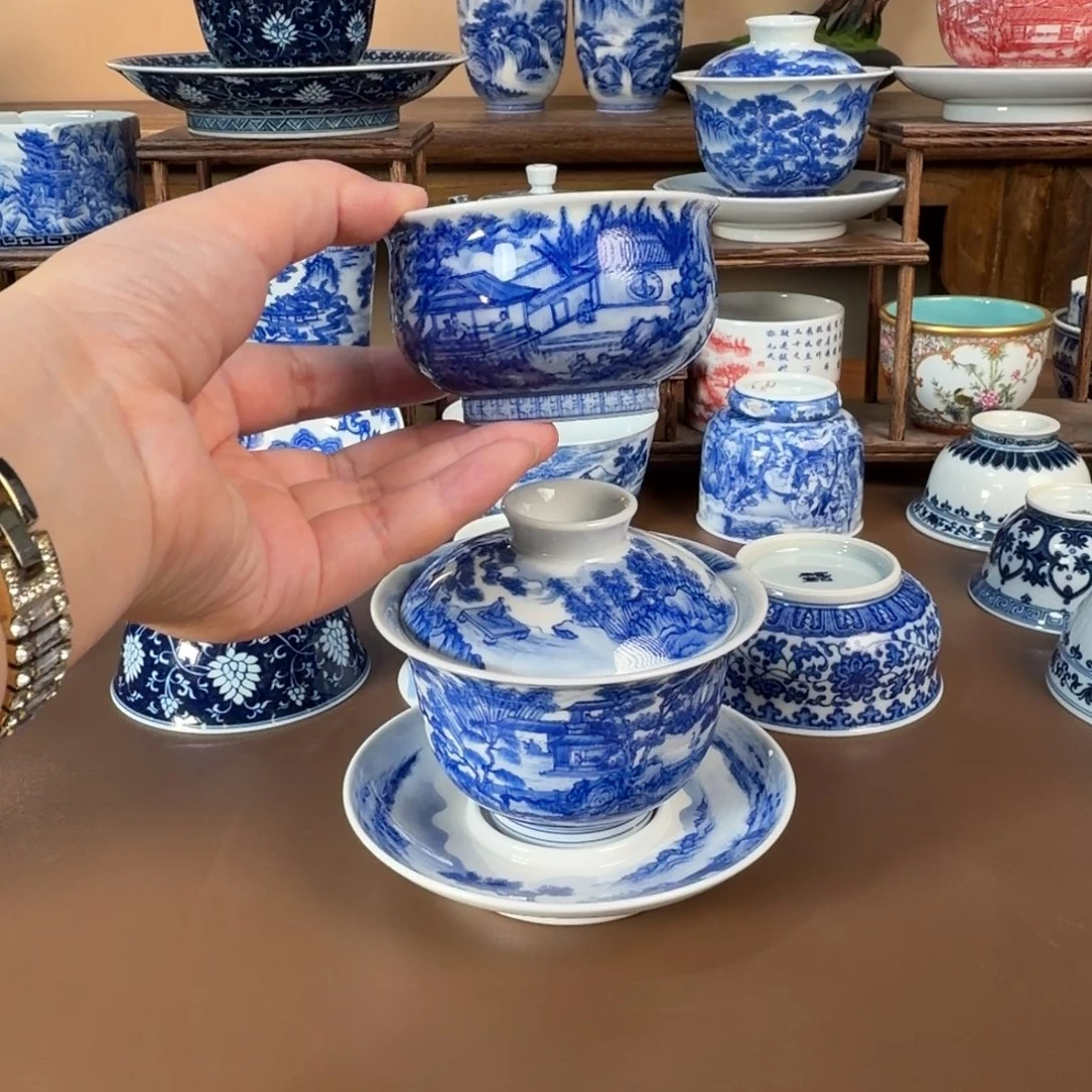 景德镇陶瓷手工手绘