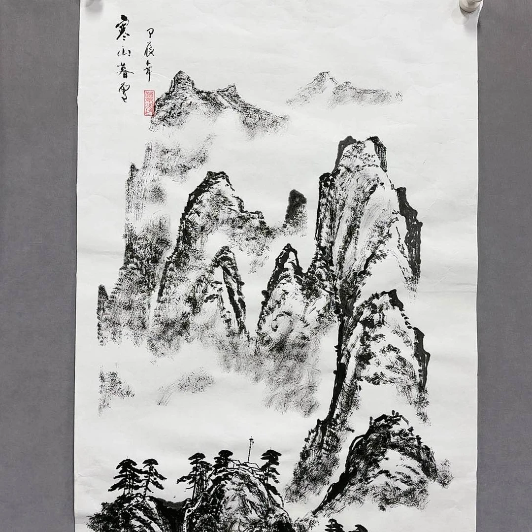国画国画纯手绘作品请放心去藏