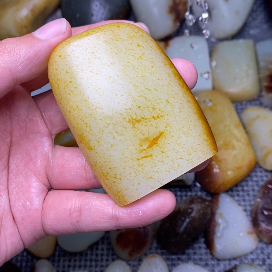 简***点未镶嵌挂件定制和田玉