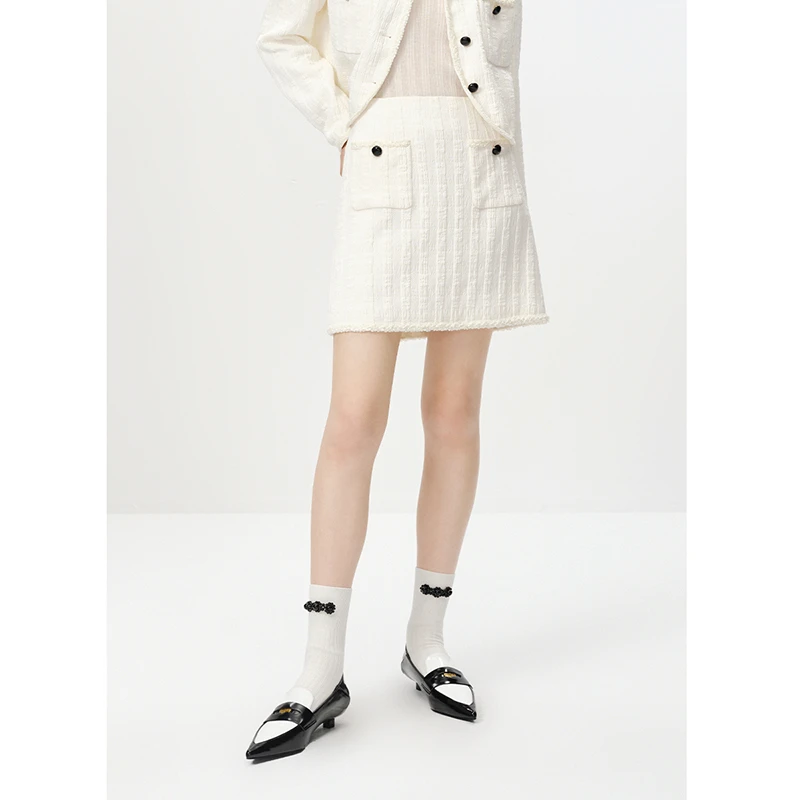 【许半夏推荐】纳俪商场同款半身裙N23012E01040