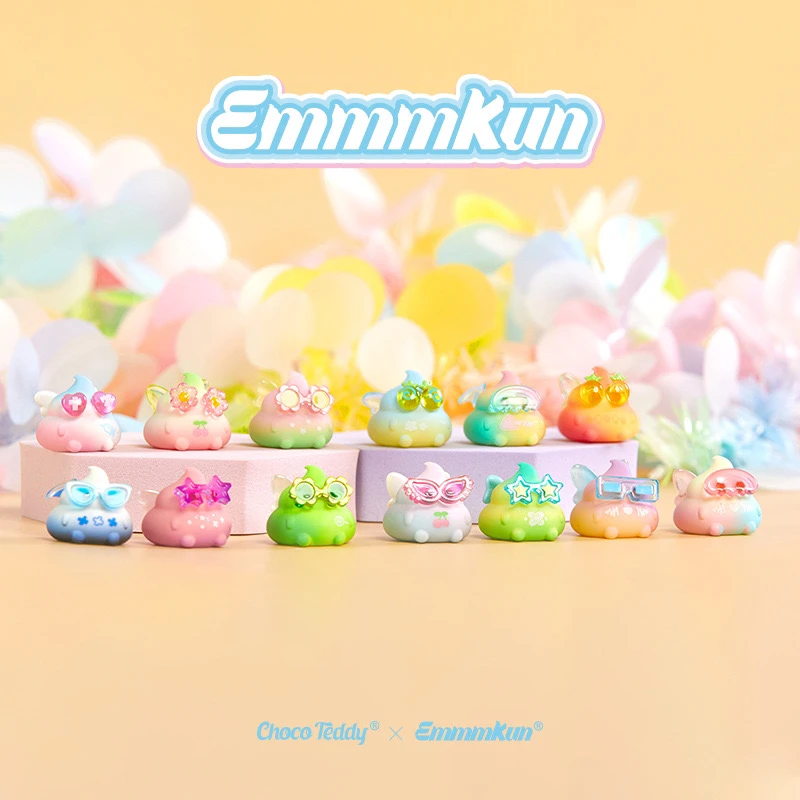 【代拆】新品多巴胺眼碌碌便便四代萌粒潮玩盲袋创意可爱带香味