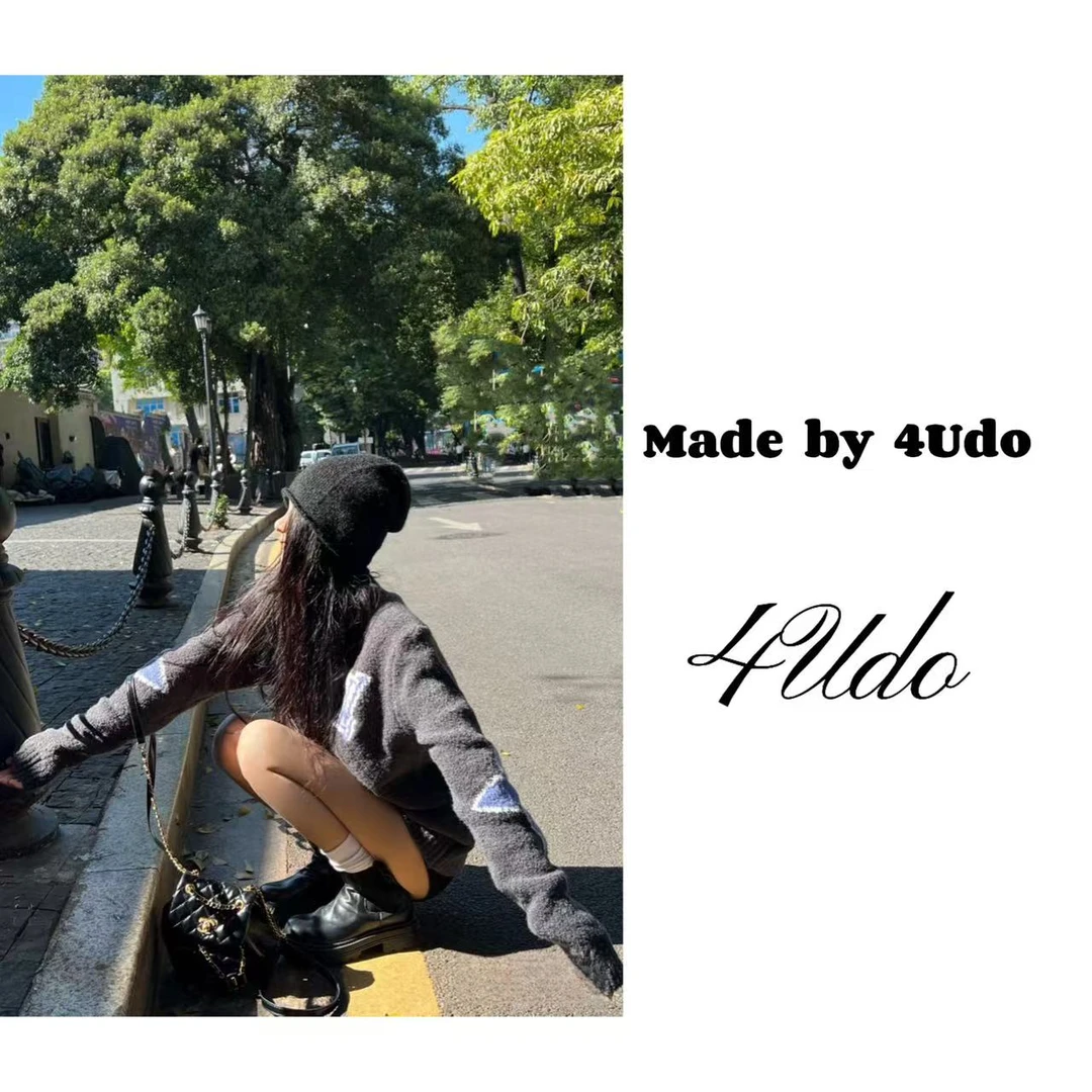 【4Udo】滑雪系列套头针织衫男女同款
