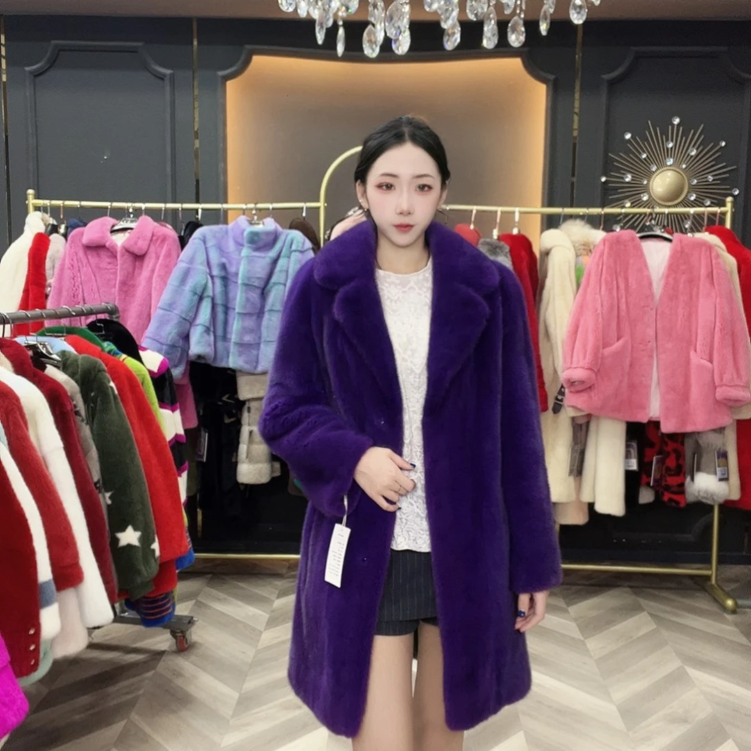 冬季新款时尚水貂