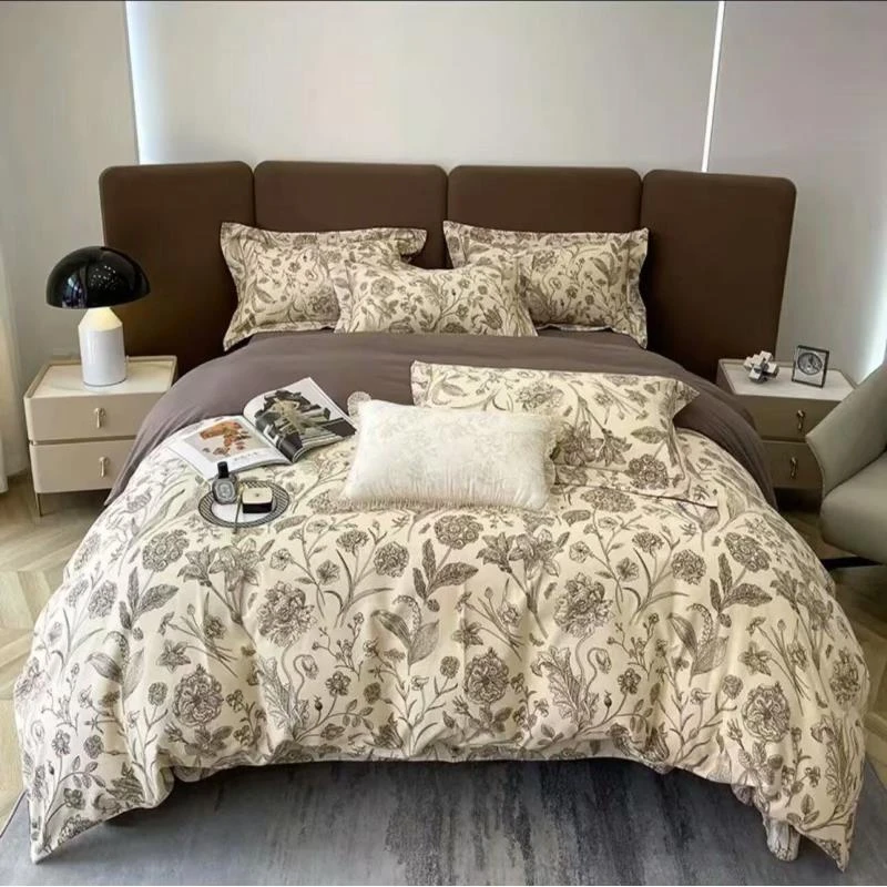 【有氧纱磨毛四件套】新款工艺 加厚款 四件套 半夏