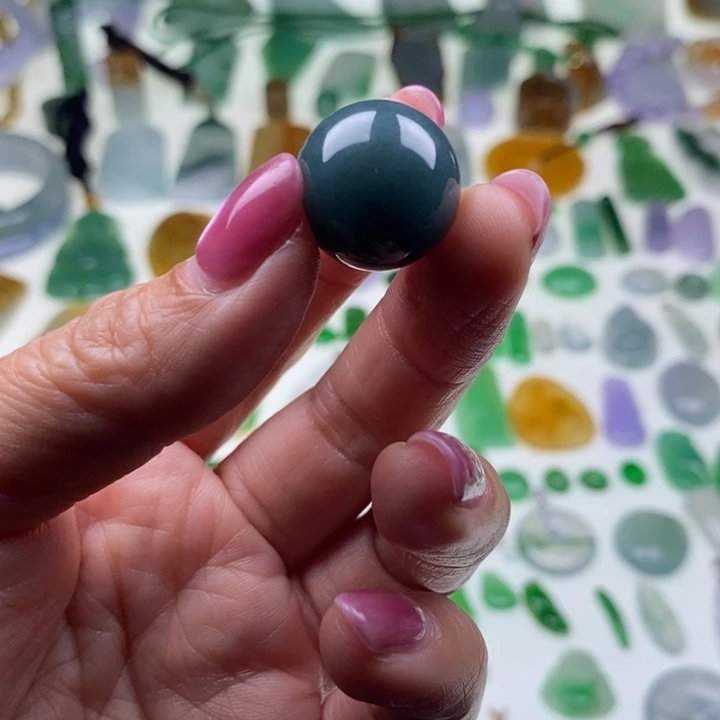 ****水翡翠未镶嵌挂件天然翡翠