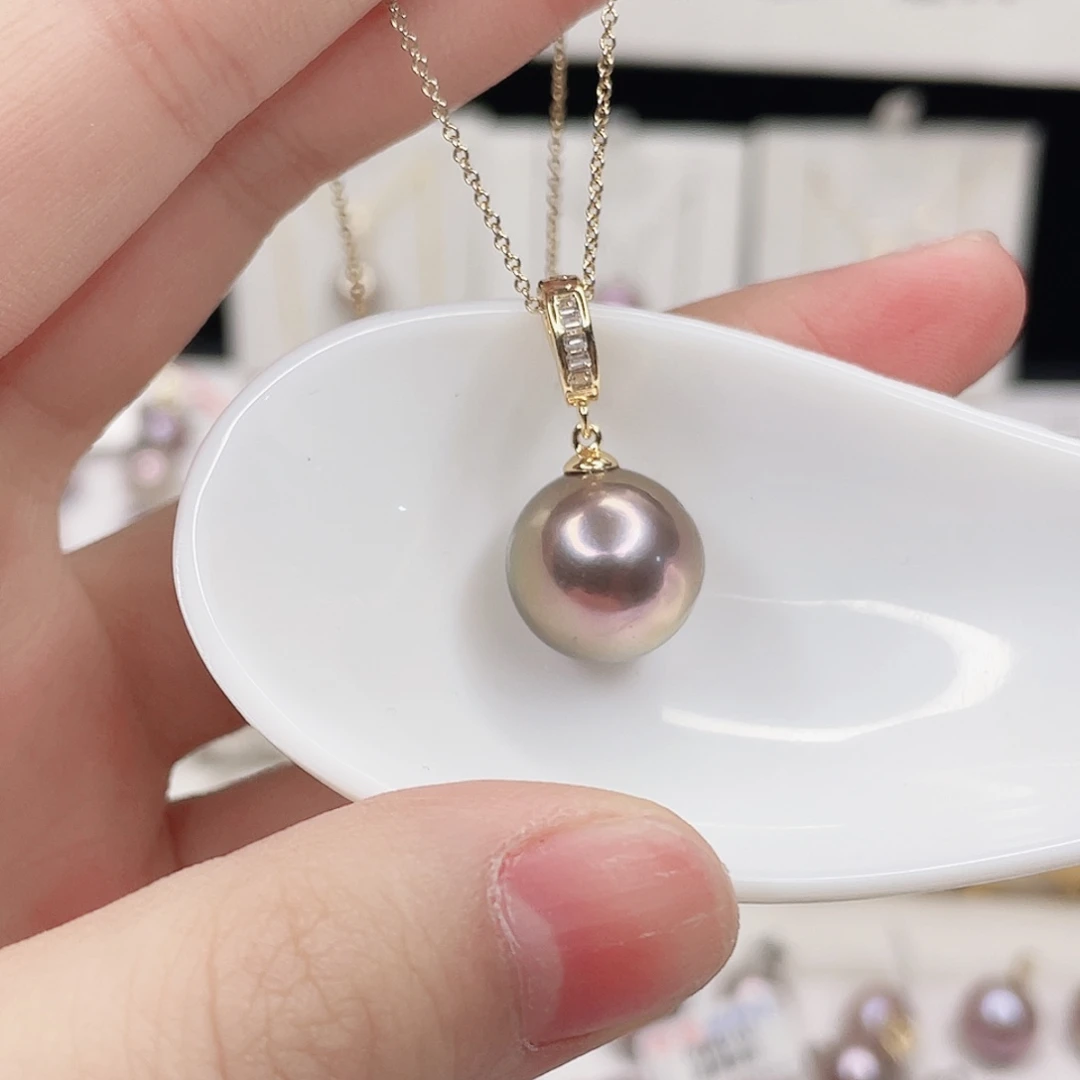 淡水珍珠吊坠(赠链)合金