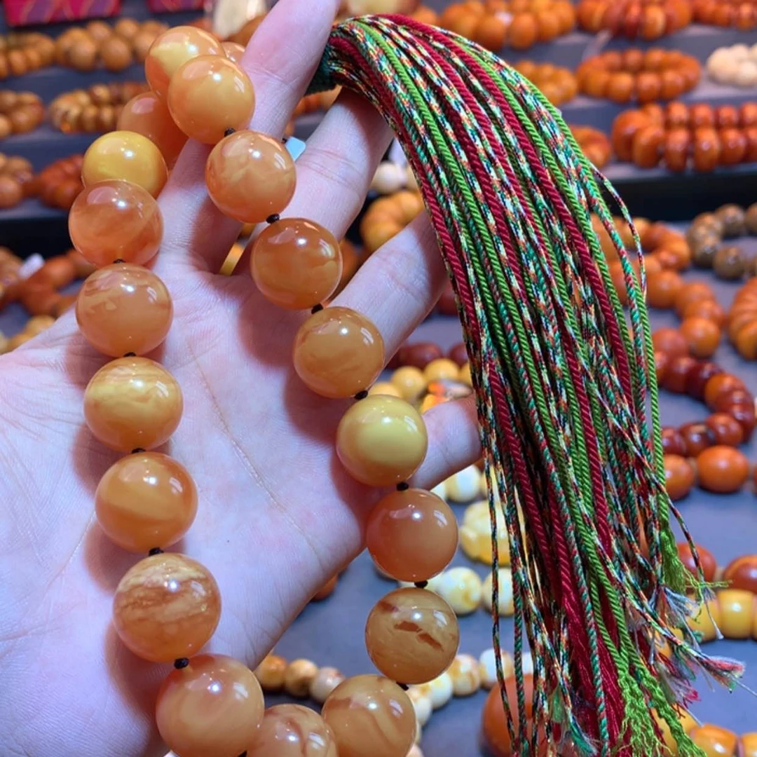 【闪购商品】未镶嵌琥珀手链蜜蜡