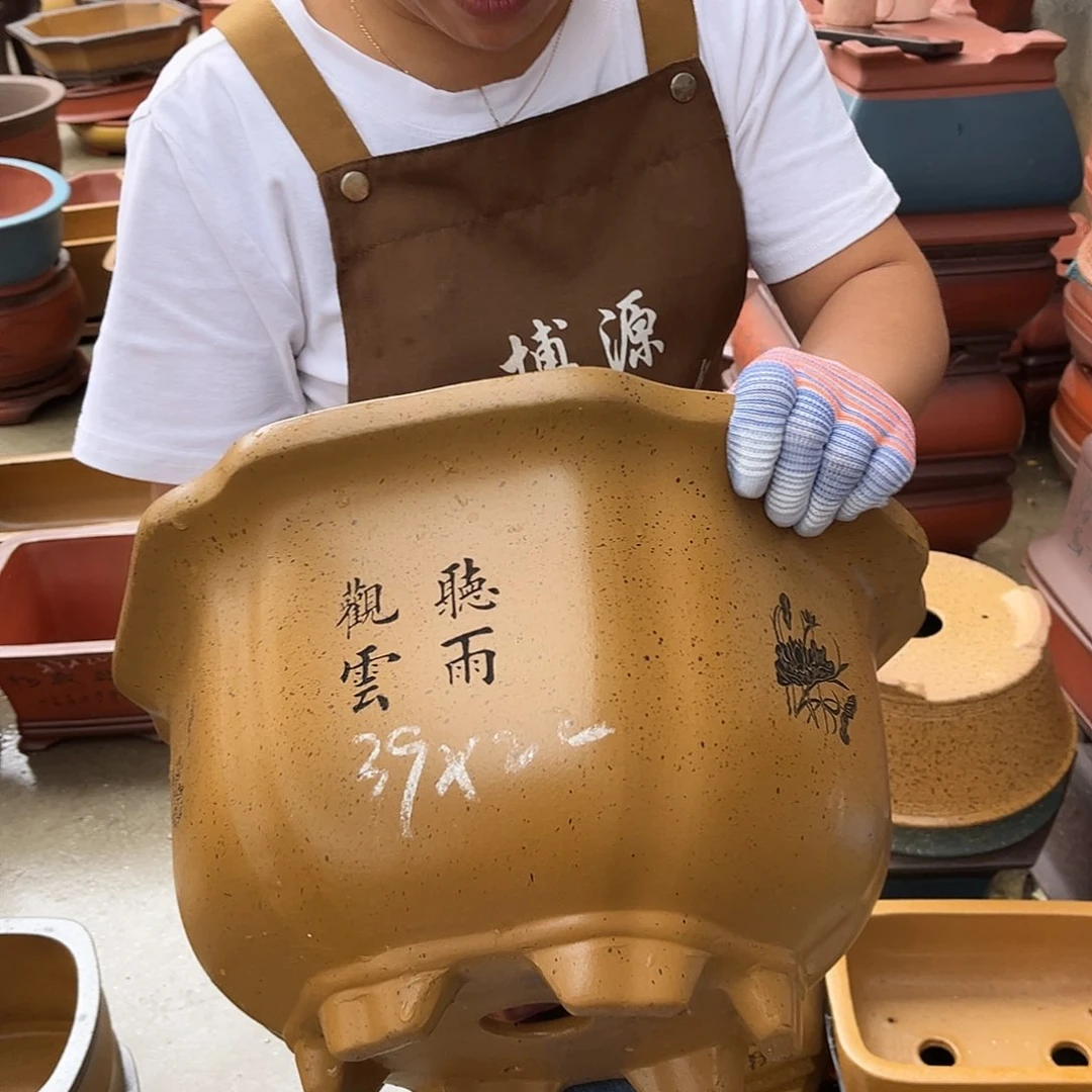 紫砂花盆盆景艺术