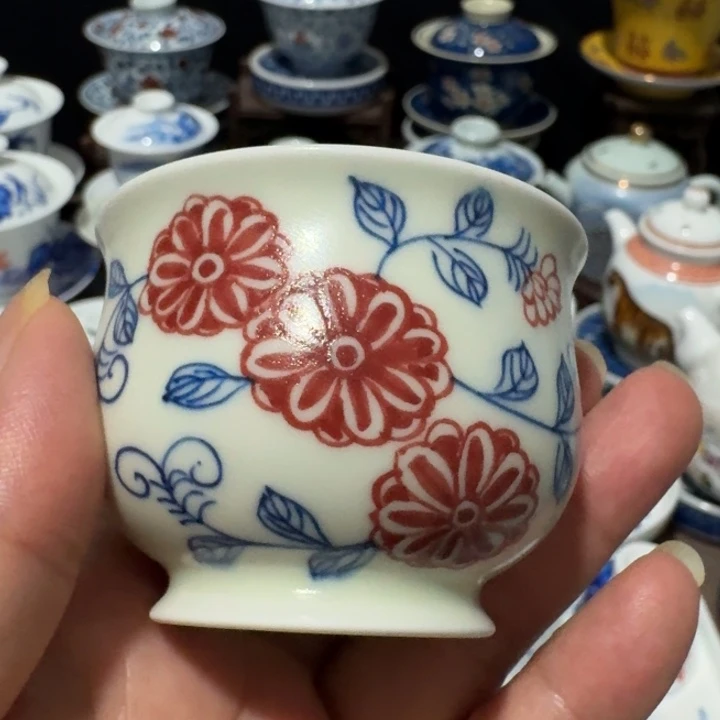 景德镇手工手绘杯