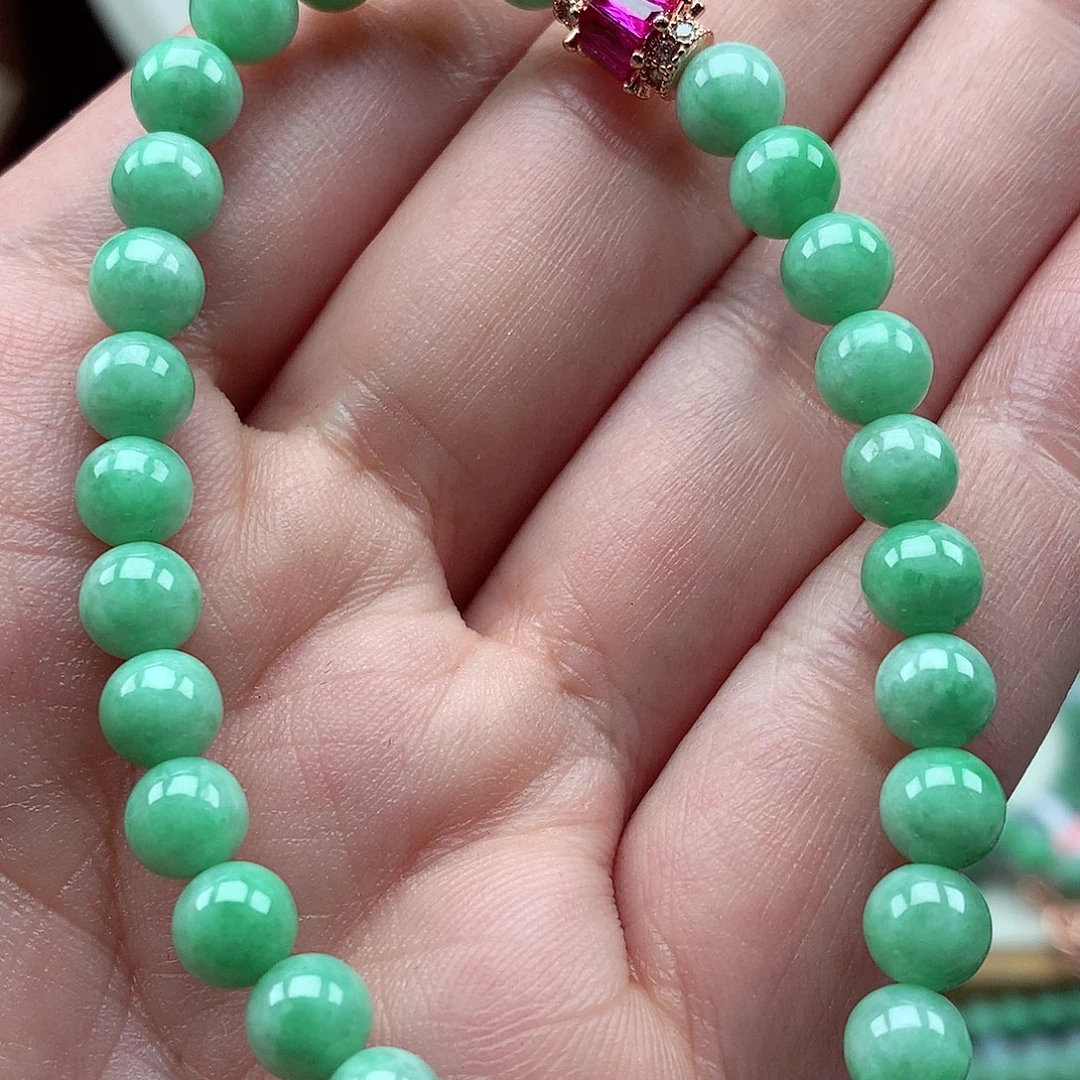 翡翠未镶嵌手链翡翠