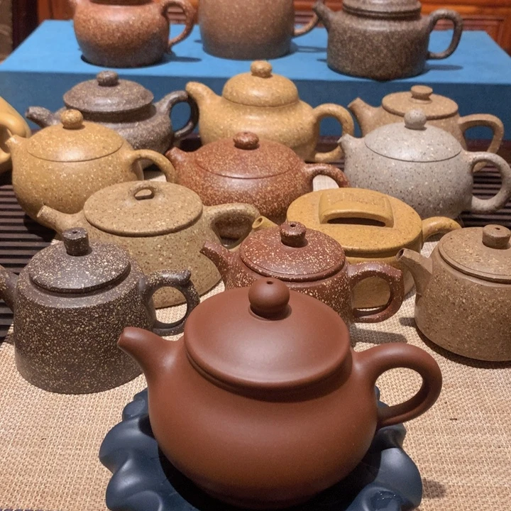 茶壶紫砂潘壶紫泥