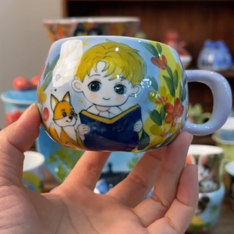 炉景德镇釉下手绘陶瓷