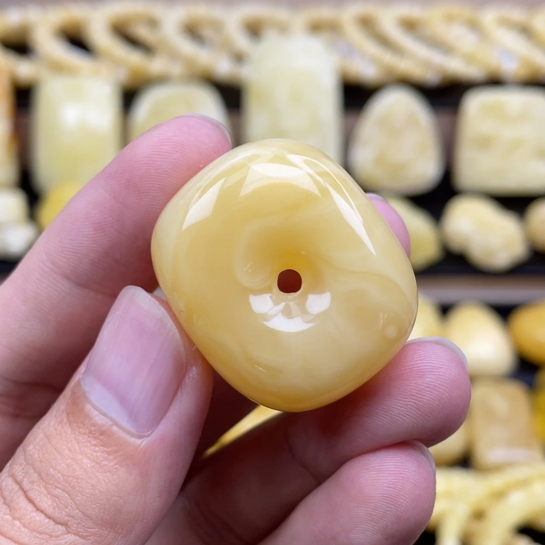琥珀未镶嵌裸石琥珀蜜蜡