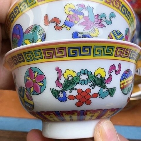 景德镇陶瓷藏式茶碗