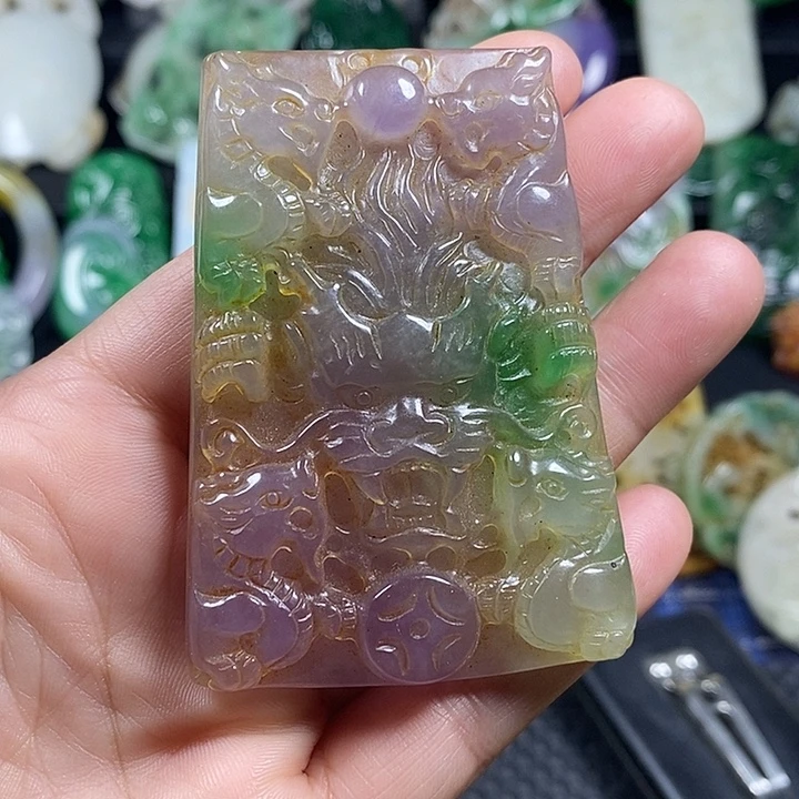 吊坠紫金钵盂菩提