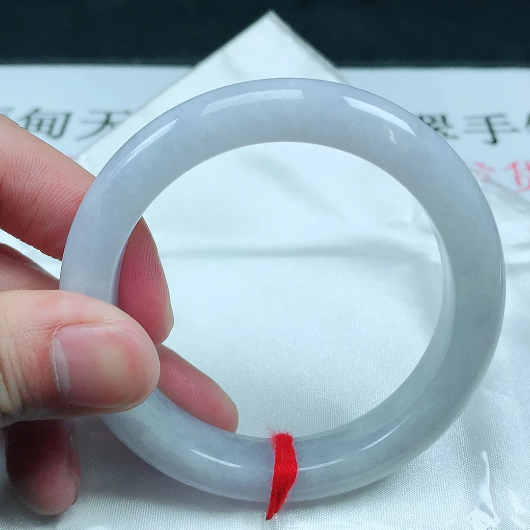 翡翠手镯未镶嵌圈55