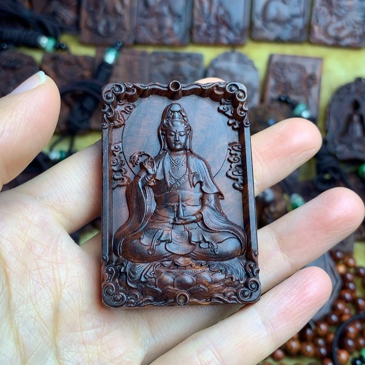 黄花梨/降香黄檀吊坠海****遥黄花梨吊坠