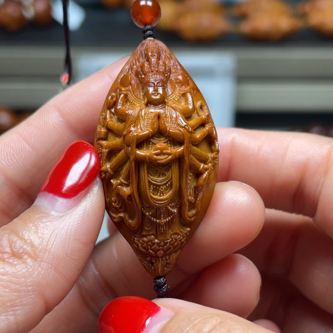 吊坠橄榄核千手观音单子