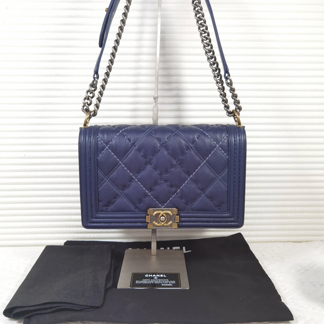 95新 Chanel/香奈儿 Chanel香奈儿 15s 翻盖包单肩包斜挎包