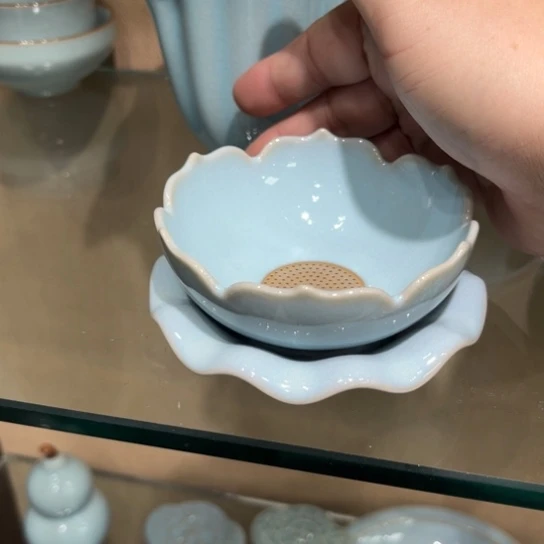 瓷片陶瓷茶具汝瓷茶具