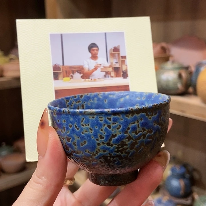 柴烧老岩泥高端茶器