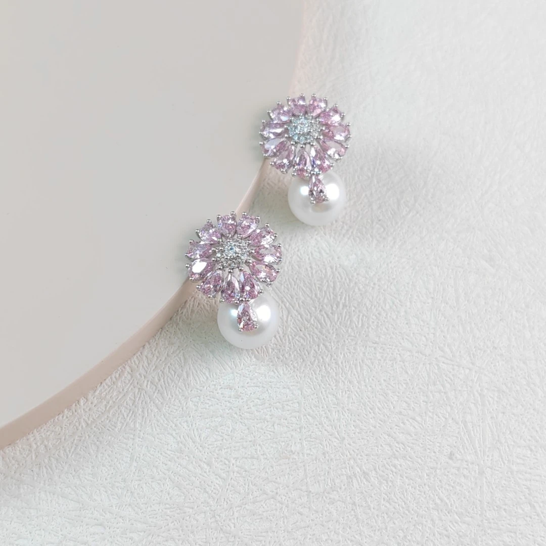 XUPING/旭平首饰 合金合成锆石耳饰 【参与满赠】 GDM X001066524