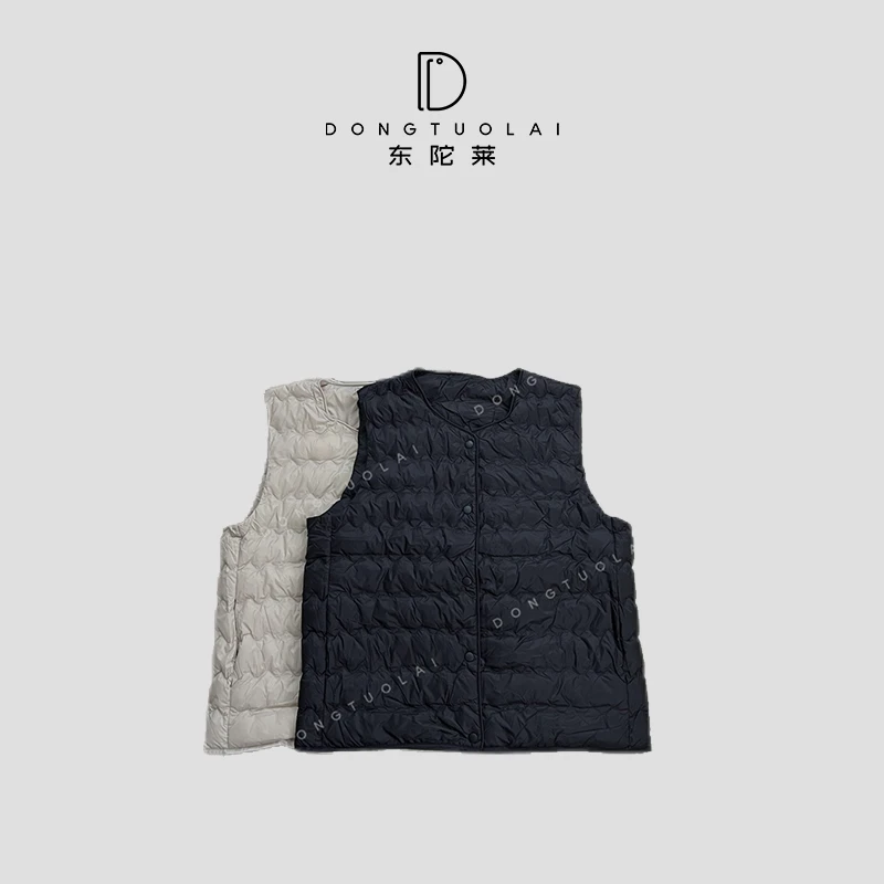 《马德里》羽绒服短款舒适时尚休闲黑色秋冬保暖冬季百搭简约马甲