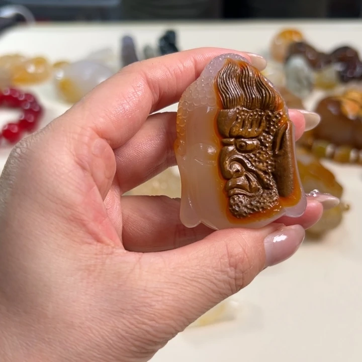 玛瑙/玉髓吊坠(不含链)未镶嵌