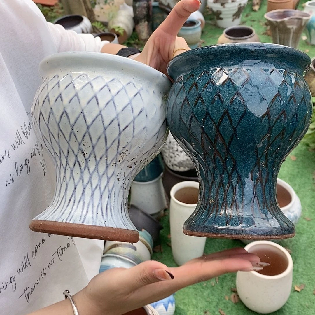 紫砂花盆正品15/18