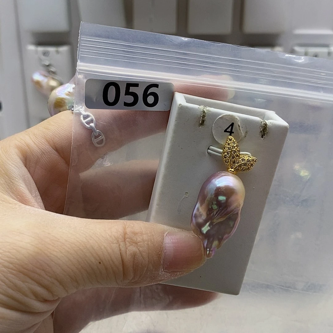 颈饰合金淡水珍珠