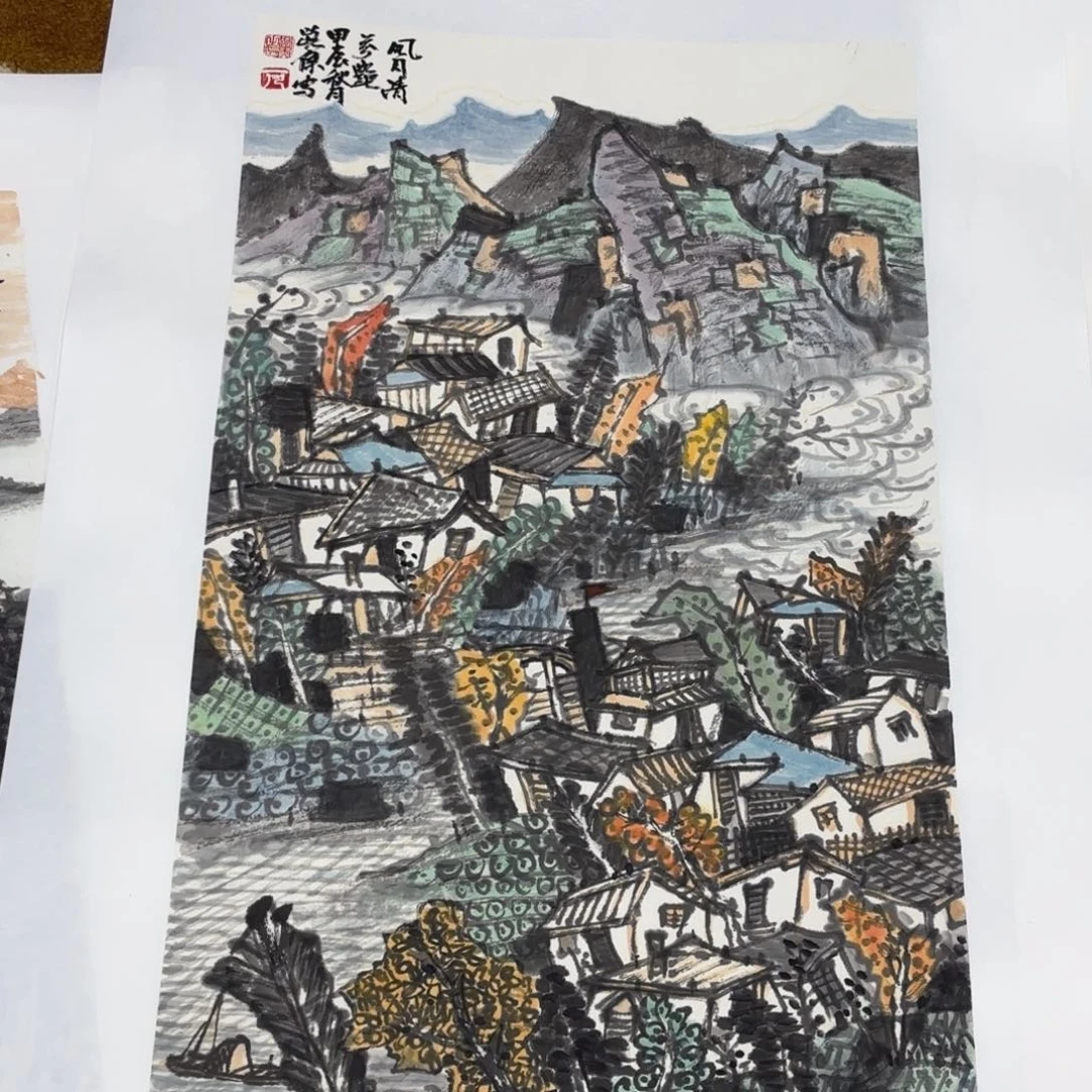杨***胜国画任杰老师作品刘