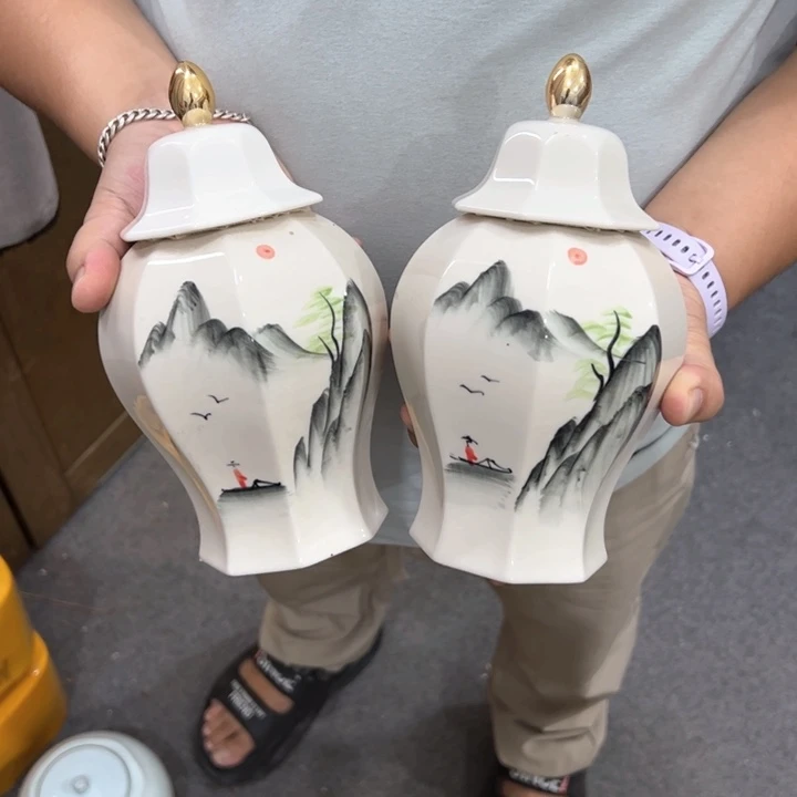 瑕疵福利品陶瓷茶叶罐