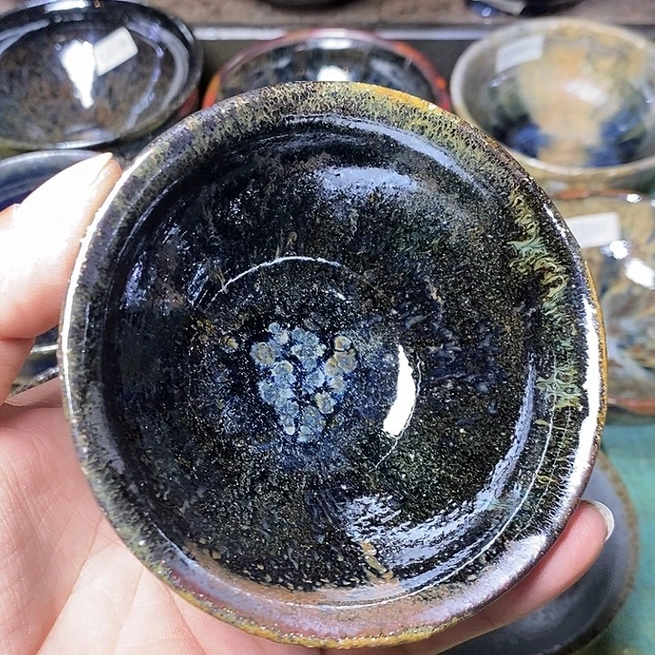 茶盏9.5粘足已磨健健康康快快乐乐