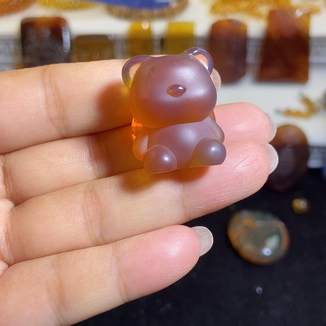 未镶嵌颈饰琥珀缅甸天然琥珀吊坠