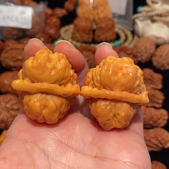 文玩核桃把件37蛤蟆头