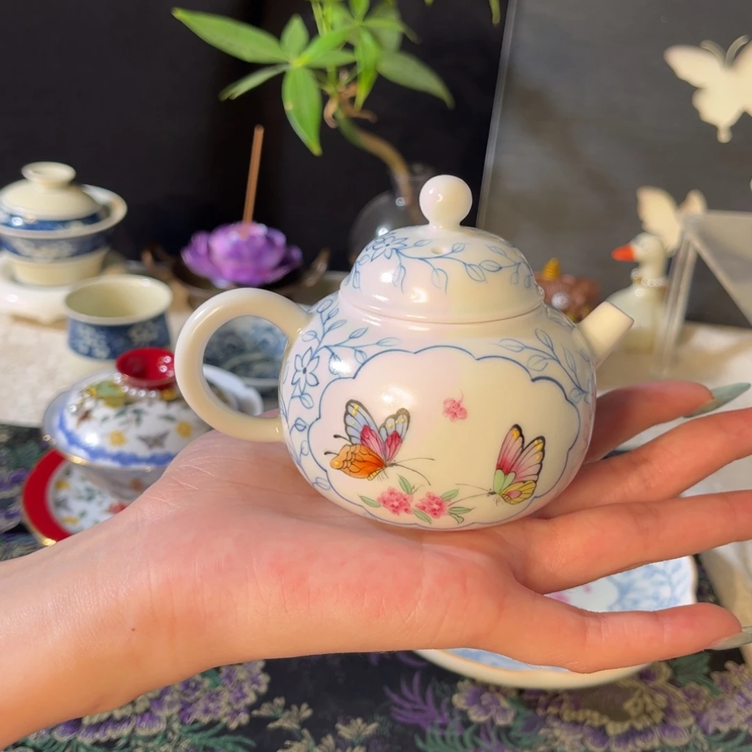 缸青花手绘壶啊啊啊啊啊