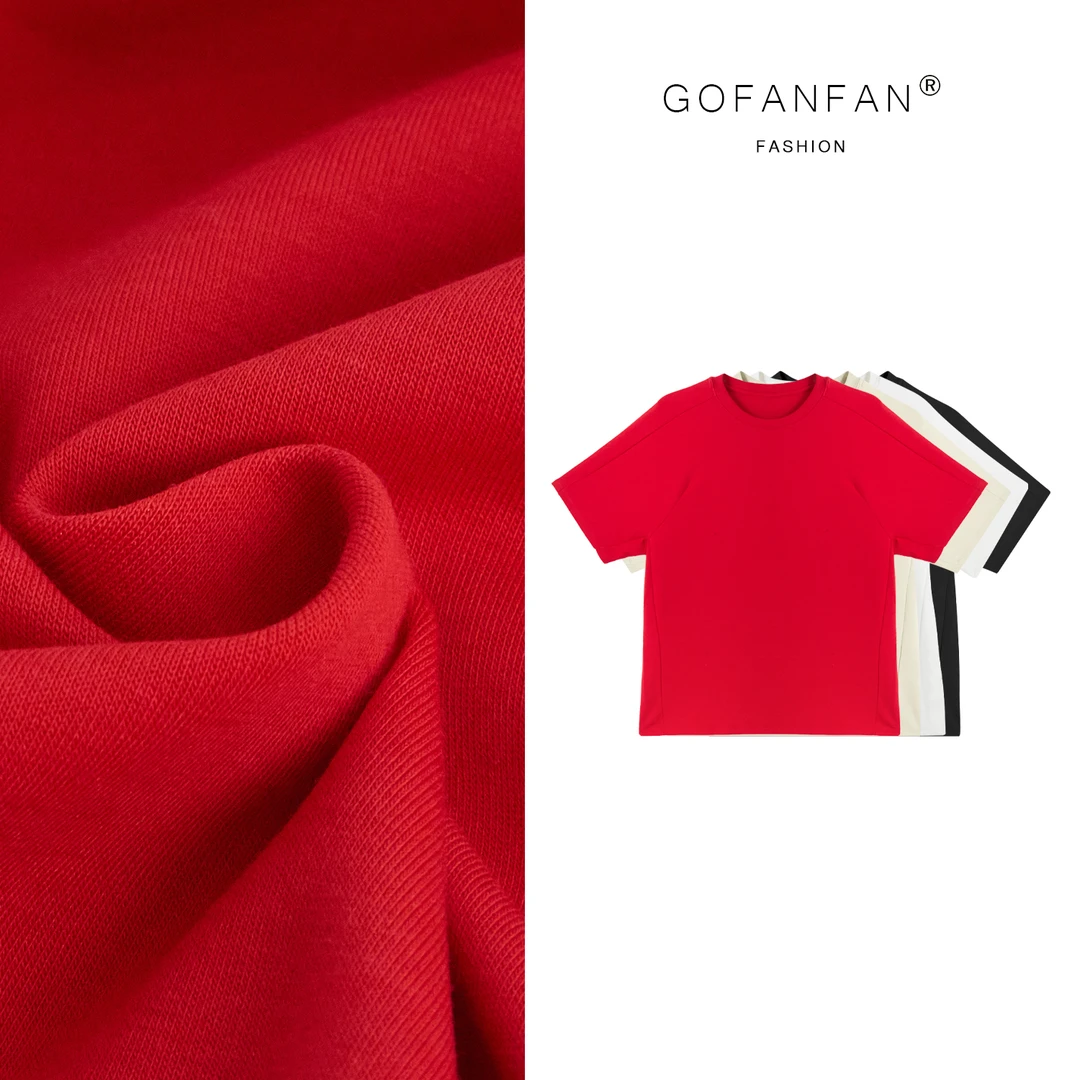 GFF STUDIO【空白宣言】纯色极简主义宽松时髦轻奢短袖T恤