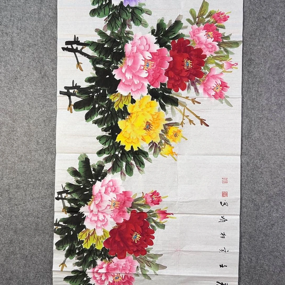 国画43 花鸟在此鸣叫的日子