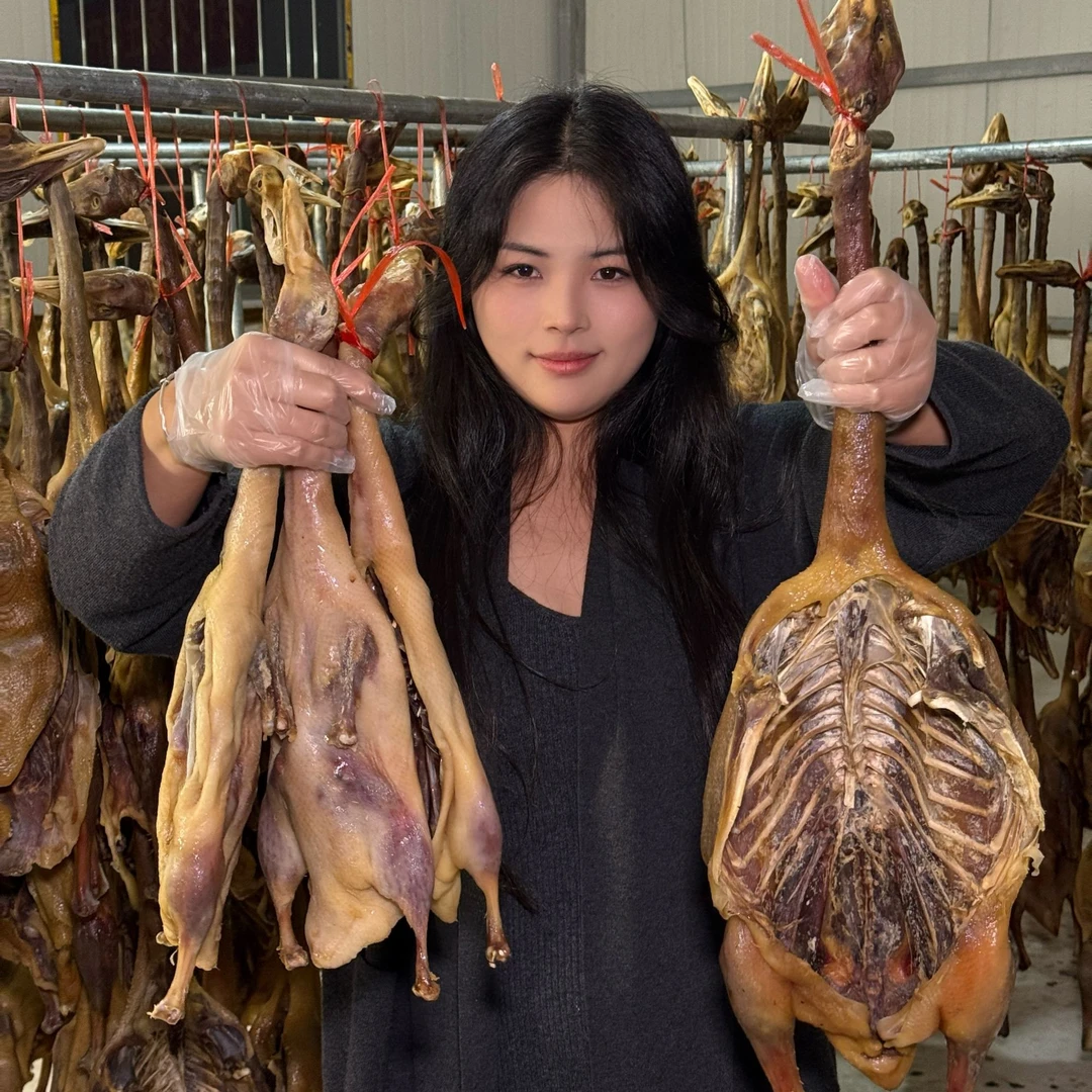 【到手四只】一只三花鹅+三只稻田鸭 安徽腊鹅 无翅爪内脏