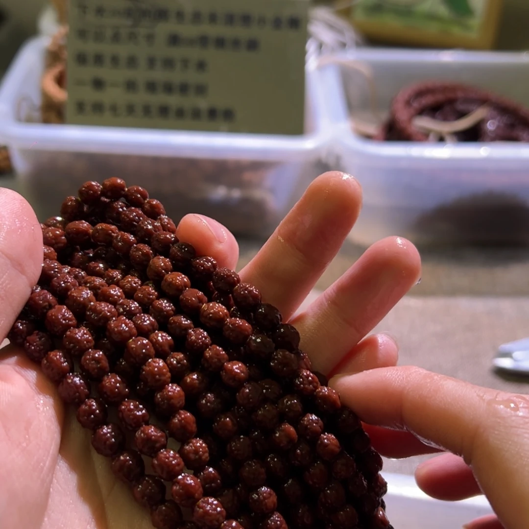 金刚菩提吊坠未清理高桩佛手小金刚108精挑去黄尺寸4-5-6-7