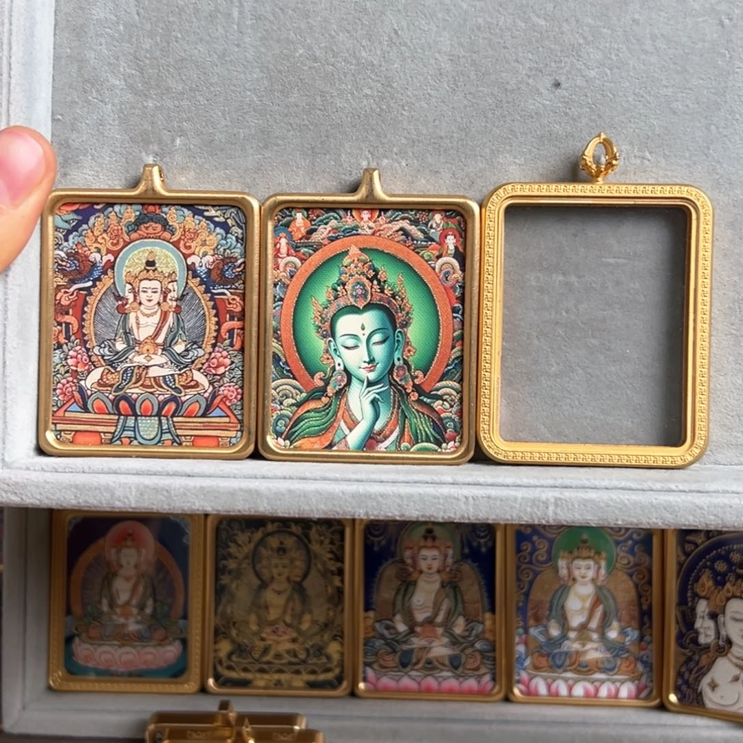 吊坠双面双面铜壳铜壳