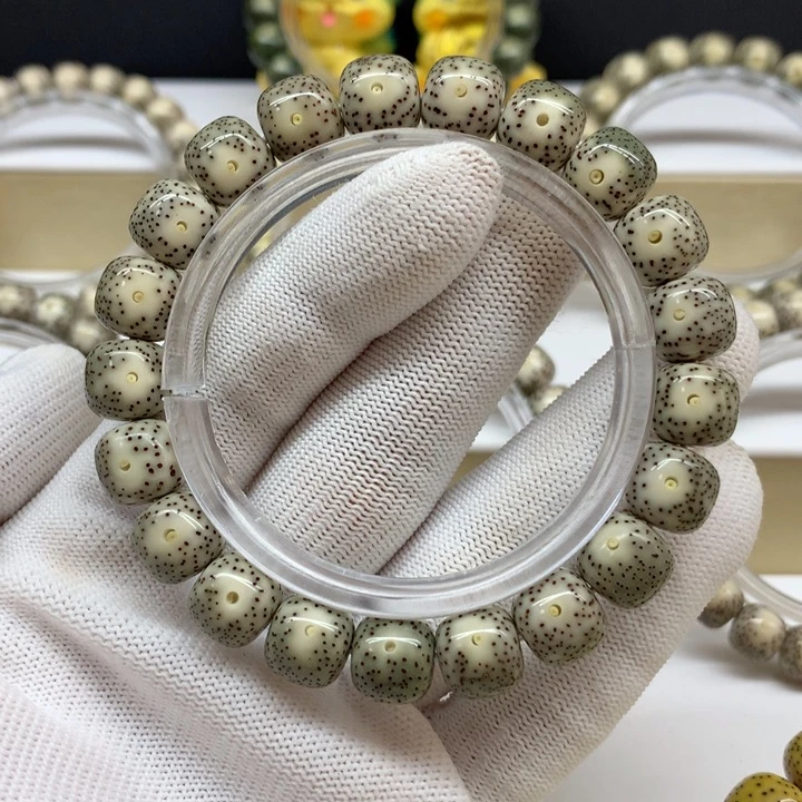 星月菩提手串3号月留白深灰款11/10