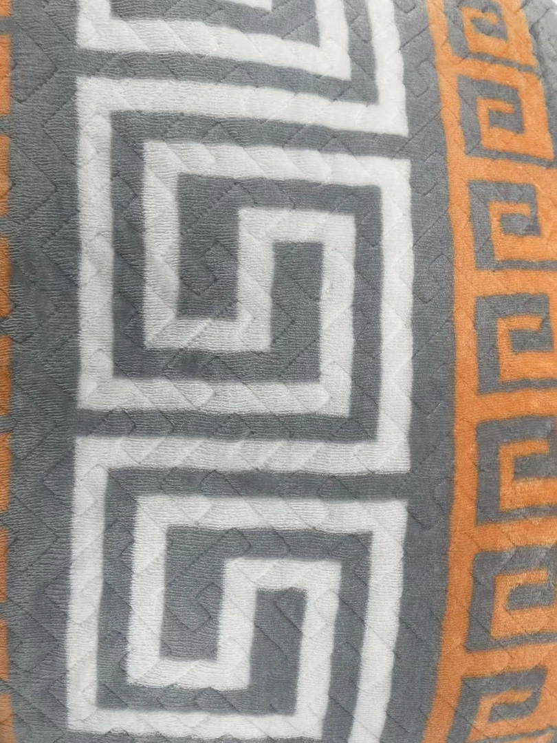 【回字格】200*230cmA类 亲肤 多功能 防滑 可爱 加绒 绗缝床盖